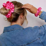 Chouchou Satin Sorbet Framboise