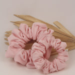 Soft Bubblegum Bamboo Scrunchie - ElleaShop