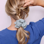Sage Whisper Muslin Scrunchie - ElleaShop
