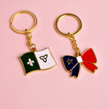 Franco-Ontarian Metal Keychain