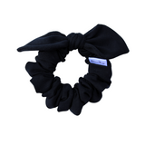 Black Bow Scrunchie