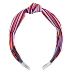 Summer Stripes Knotted Headband - ElleaShop
