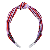 Summer Stripes Knotted Headband - ElleaShop
