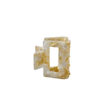 Soft Caramel Mini Claw Clip