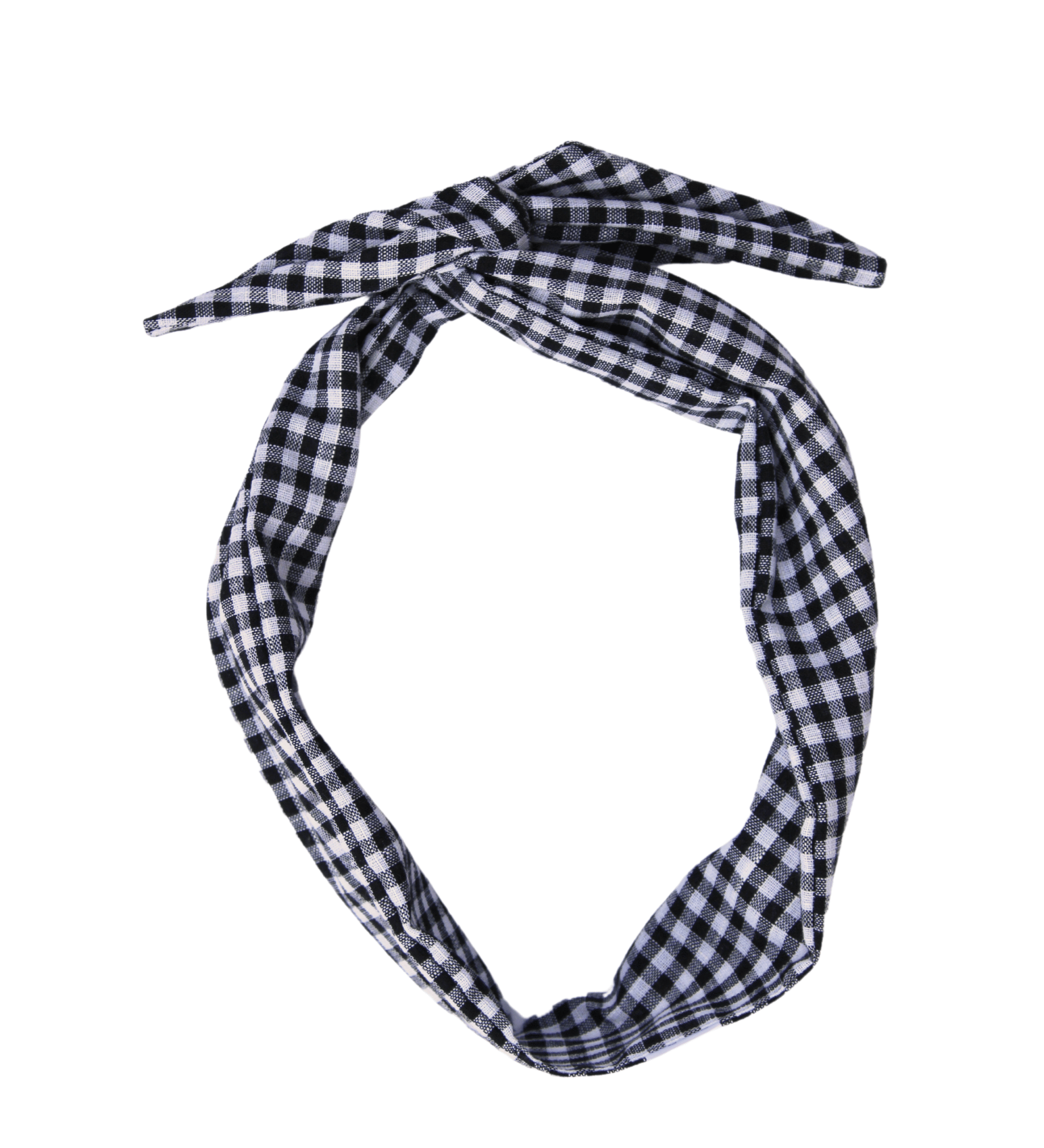 Buffalo Plaid Wire Headband - ElleaShop